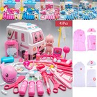 NEW Kids Doctors Set Nurse Dentist Kit Dress Up Costumes Pretend Play Toys