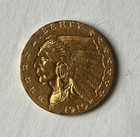 New Listing1910 Us 2 1/2 Dollar Indian Head gold coin