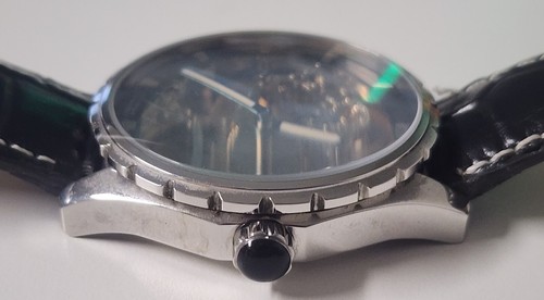 Men's Mechanical Theorema GM-2002-1 Stainless Steel Watch 3 ATM Made in Germany - Picture 5 of 9