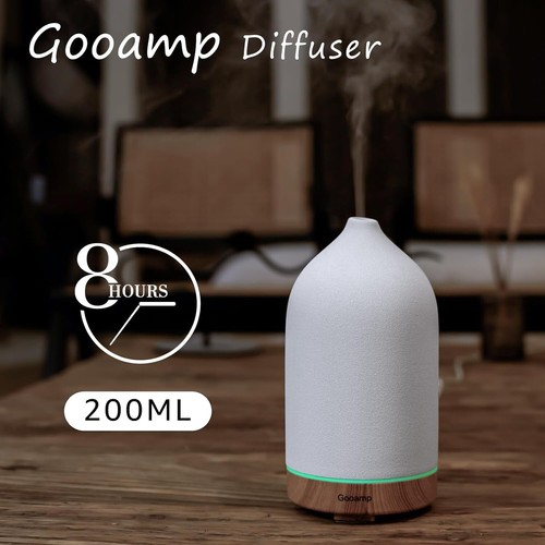 200ML Ceramic Diffuser Aromatherapy Diffuser Essential Oil Diffuser Home Office - Picture 3 of 7
