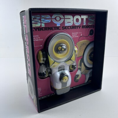 SpyBots Cybernetic Security Robot RoboEar Remote Listening Robot Toy
