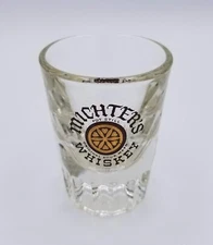 Vintage MICHTER'S Pot Still WHISKEY Double Shot Glass - EVC