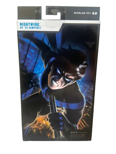 2024 McFarlane Toys Gold Label DC Multiverse Nightwing DC VS Vampires Figure - Picture 4 of 5