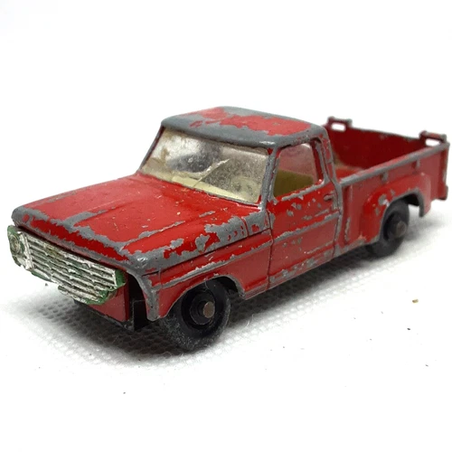Lesney Matchbox Ford Pick-Up No.6 Red Made in United Kingdom