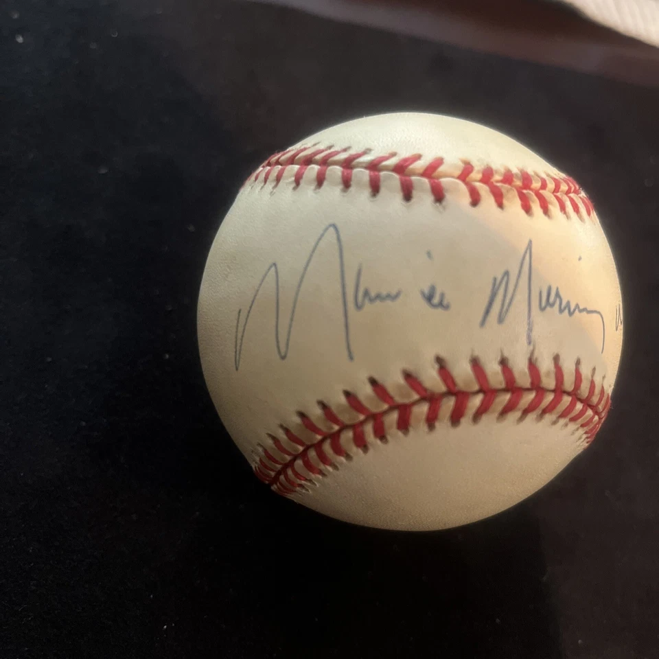 Maury Wills Signed Rawlings Baseball PSA DNA Super Rare (Full Name)… Dodgers - Image 2 of 4
