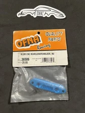 Ofna Vintage RC Car Part # 36506 Blue CNC aluminum rear lower holder