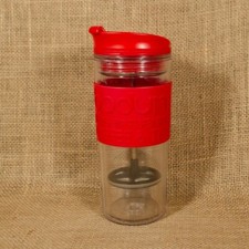 Bodum Travel French Press Barista Plastic Tumbler Coffee Tea Maker 15 oz