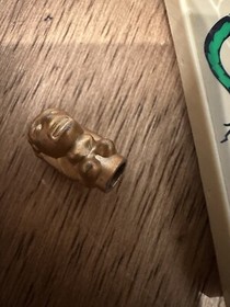 LEGO Peruvian Temple Gold Idol statue Indiana Jones minifigure 7623 Worn!