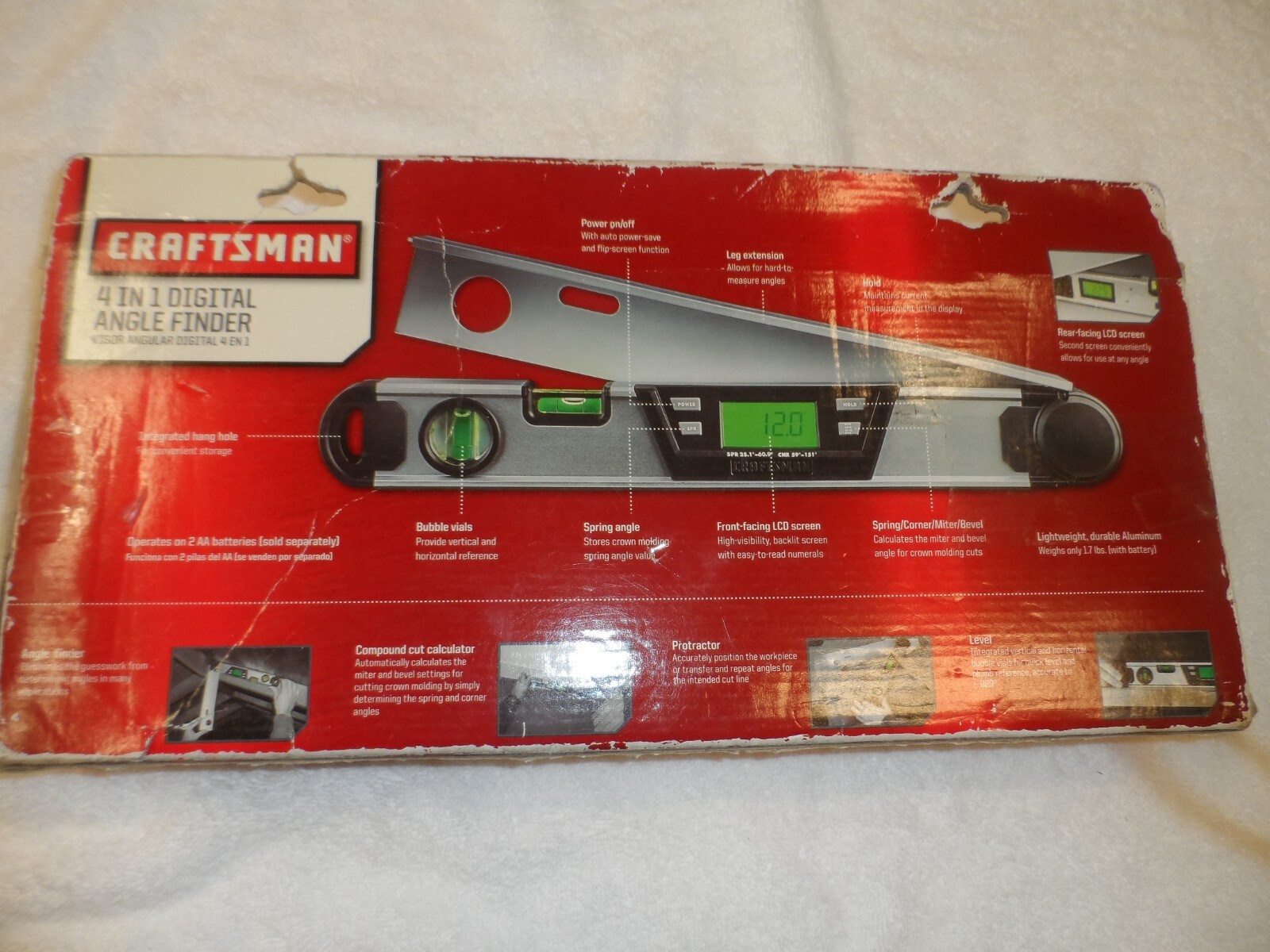 Craftsman Digital Angle Finder
