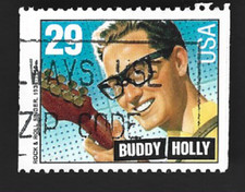 Scott# 2736 29c BUDDY HOLLY with 