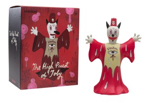 KidRobot-The-High-Priest-of-Toby-10-Inch-Vinyl-Art-Figure-by-Gary-Baseman-NEW