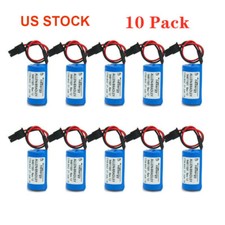 New Hot 10Pack 1756-BA2 BR2/3A-AB 3.0V 1800mAh PLC Battery for Allen Bradley