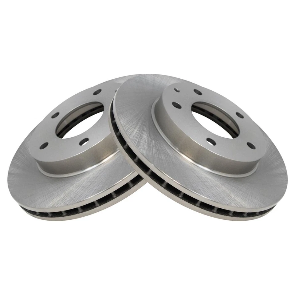 New Front Brake Rotor Left & Right Pair Set of 2 For Mazda 626 Ford Probe - Image 2 of 3