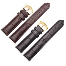 New Replacement Genuine Leather Watch Band Strap For Patek Philippe