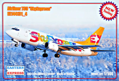Eastern Express 1/144 Boeing 737-500 Sky Express Civil Airliner