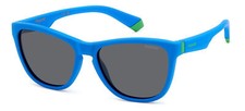 Image of POLAROID KIDS PLD 8056/S FLL MATTE BLUE 49/14/130 JUNIOR Sunglasses
