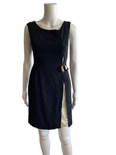 Vintage Irwa Munchen Monochrome Little Black Dress XS / S