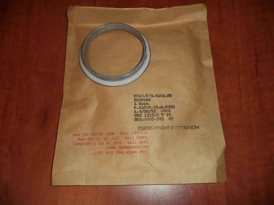 Buje de motor ciclónico dúplex Wright R-3350 2810-609-4189-PB o 131308Y14 Foto 2 de 3