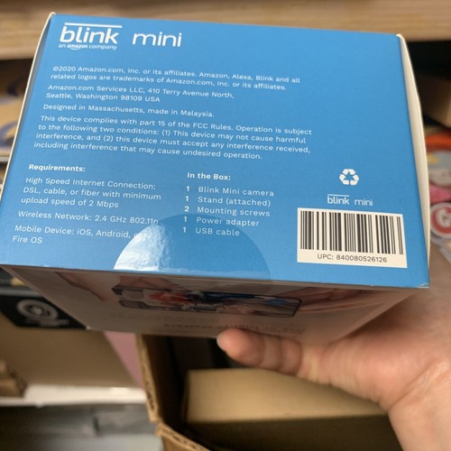 Blink BCM00300U Mini Indoor Plug-in Smart Surveillance Camera - Picture 3 of 5