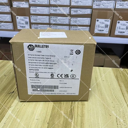 2023 NEW Allen-Bradley 140G-G2C3-D12 3-Pole 480V Molded Case Circuit Breaker
