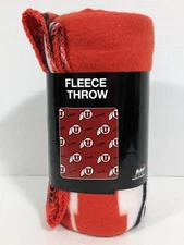 The Northwest Company NCAA Utah Utes Fleece Throw 50" x 60" Blanket New