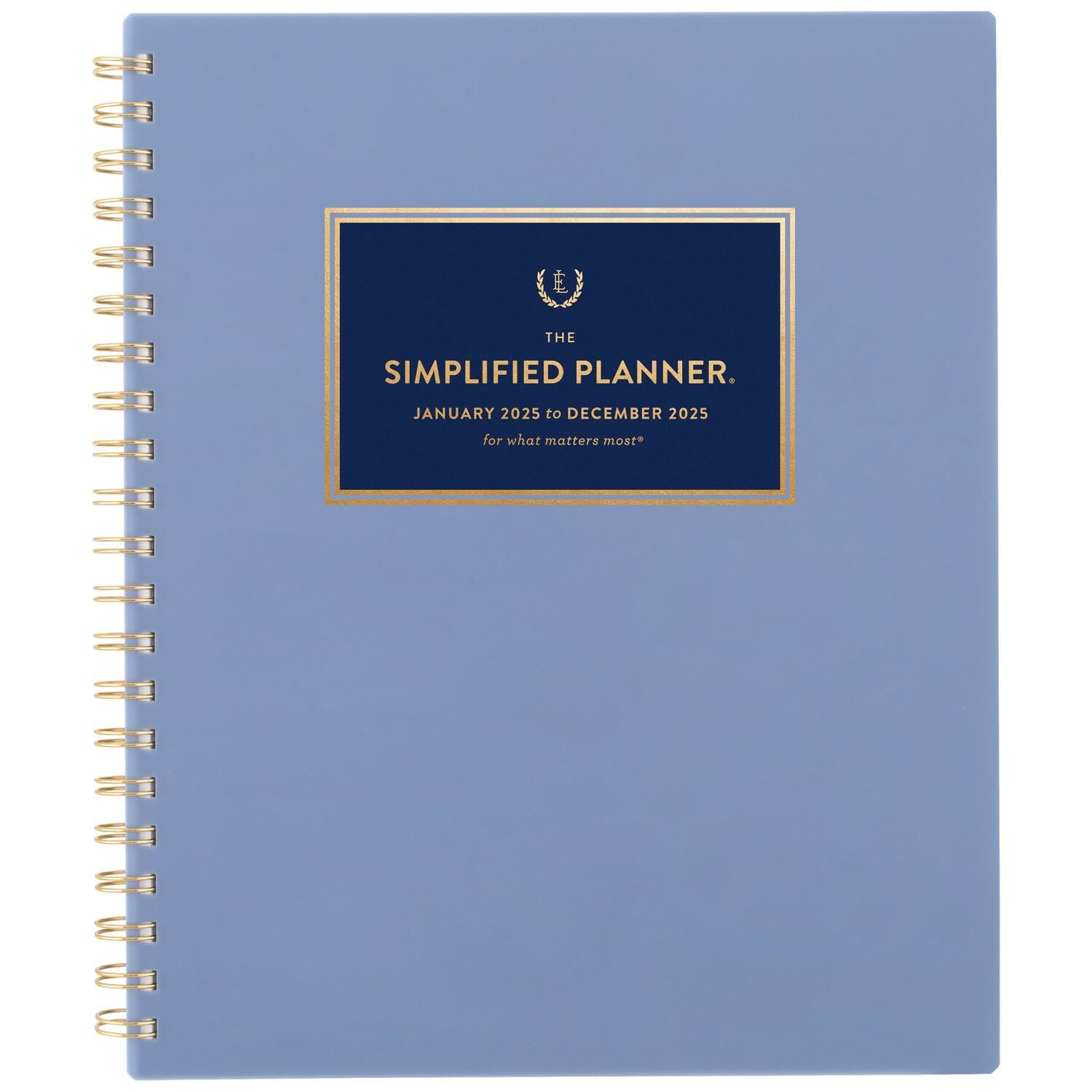 2025 Planner, Simplified by Emily Ley, Weekly & Monthly, 8-1/2