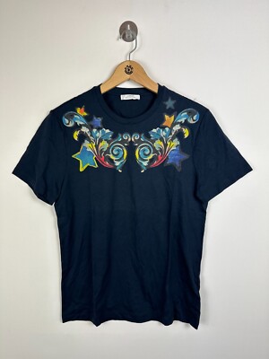 Authentic *CLG*  Versace Collection Graphic Print  Crew Neck T-Shirt Size S