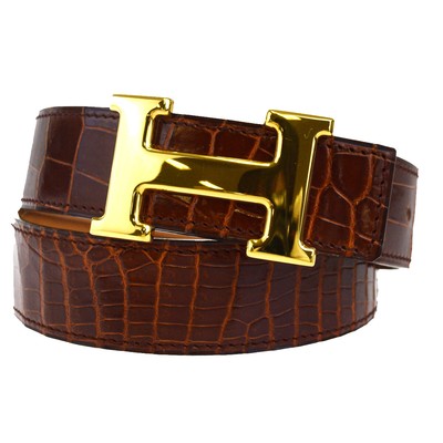 hermes alligator belt