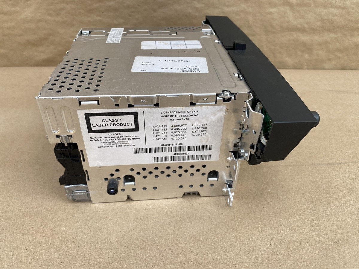 BMW E60 E64 E63 OEM CCC CD PLAYER RADIO NAVIGATION AUDIO SYSTEM 