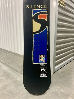 Vintage Silence 157cm Snowboard Old School Mid-90s Terrain Park