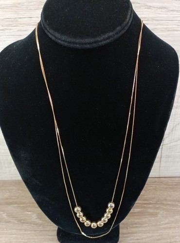 Vintage Necklaces Lot Of 8 Gold Tone ESTATE FIND Free Shipping - Picture 18 of 19