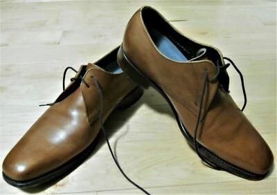 Charles Tyrwhitt Tan Leather Men's Dress Lace Up Oxford Shoes US
