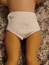 18  Doll Underwear White High Rise Panties Fits American Girl