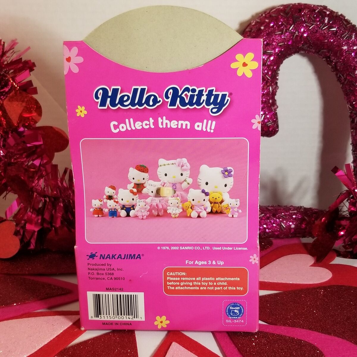 Rare Vintage 2002 Sanrio Hello Kitty Nakajima Strawberry Rare Vintage 2002 Sanrio Hello Kitty Nakajima Strawberry