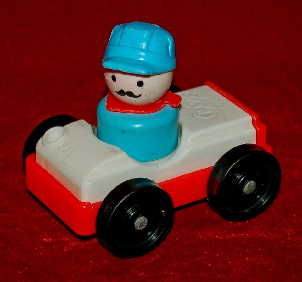 老式玩具 Fisher Price Little People 麦当劳 101 达尔马提亚 2 件套 #176 — 第 3/4 张图片