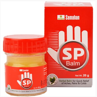 Link Samahan SP Balm 20g - Quick Relief for Headaches, Joint & Muscle Pain
