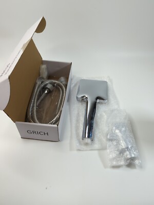 Grich Venus 2.5 gpm Handheld Shower Head Chrome 6  Spray Pattern Settings HP
