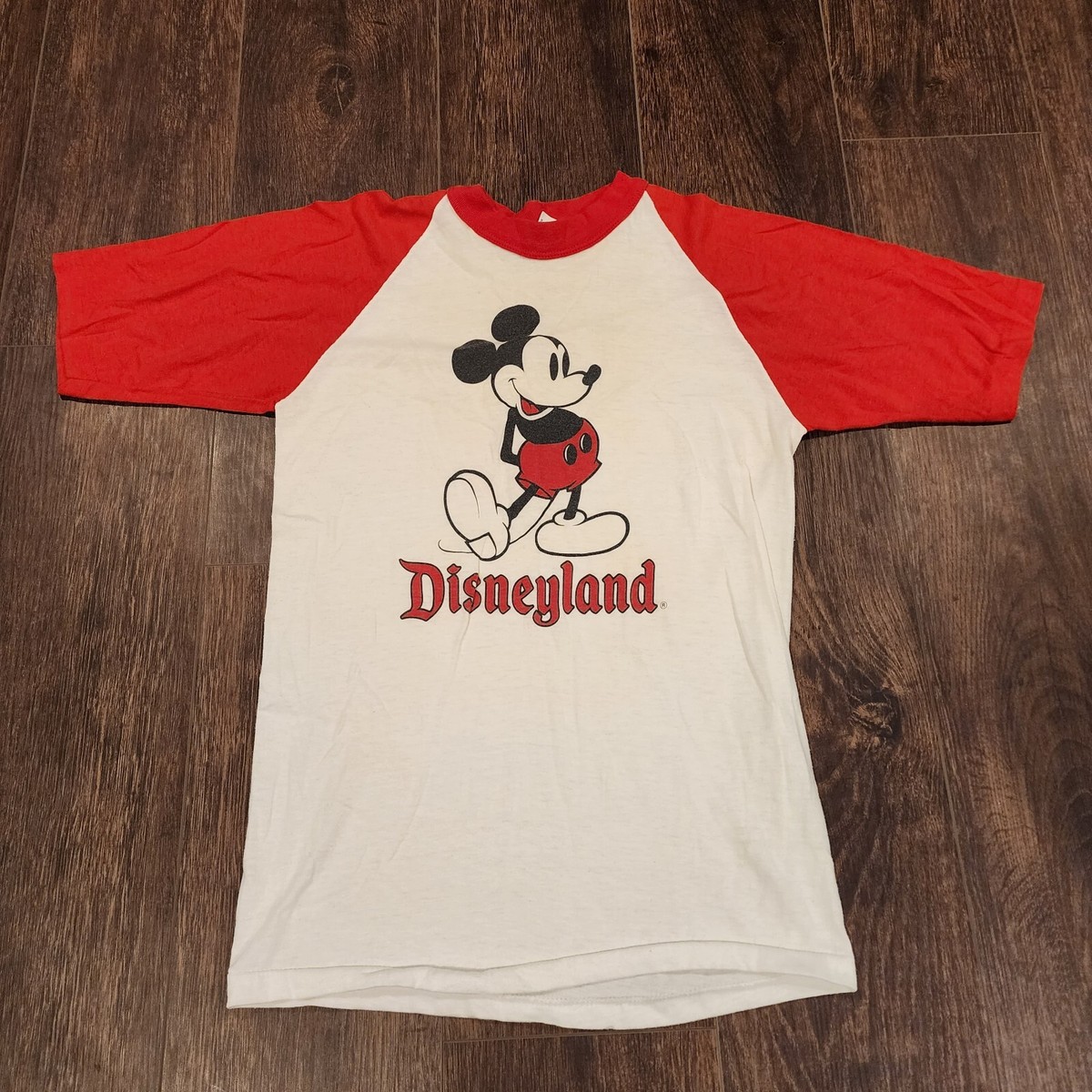 Tシャツ・アパレル DEADSTOCK 80s vintage tokyo disneyland T Vintage Disneyland Mickey Mouse T-Shirt Medium 80s USA Single