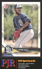 2018 Bowman #BP40 Pedro Avila   San Diego Padres