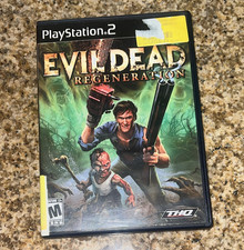 THQ Evil Dead: Regeneration PS2 M Action Adventure Manual Included