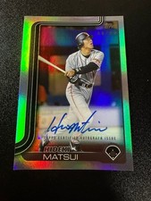 2025 BBM Hideki Matsui auto autograph 66/99 double eye
