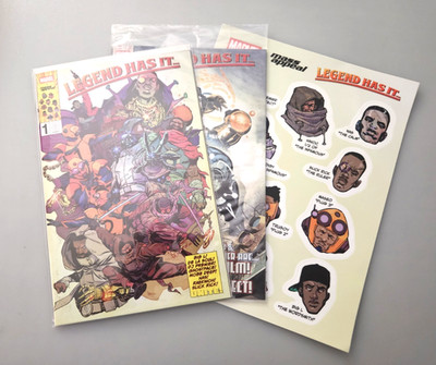 Mass Appeal x Marvel Presents Legend Has It Lot: Cover A + Variant + Stickers