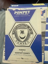Portsmouth V Newport County 13/08/77 Division Three 