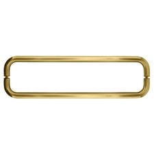 Satin Brass 24" BM Series Back-to-Back Towel Bar Without Metal Washers