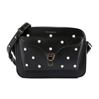 Coccinelle Beat UmhäNgetasche Leder 18Cm #COC-E1U81150201 (Noir)