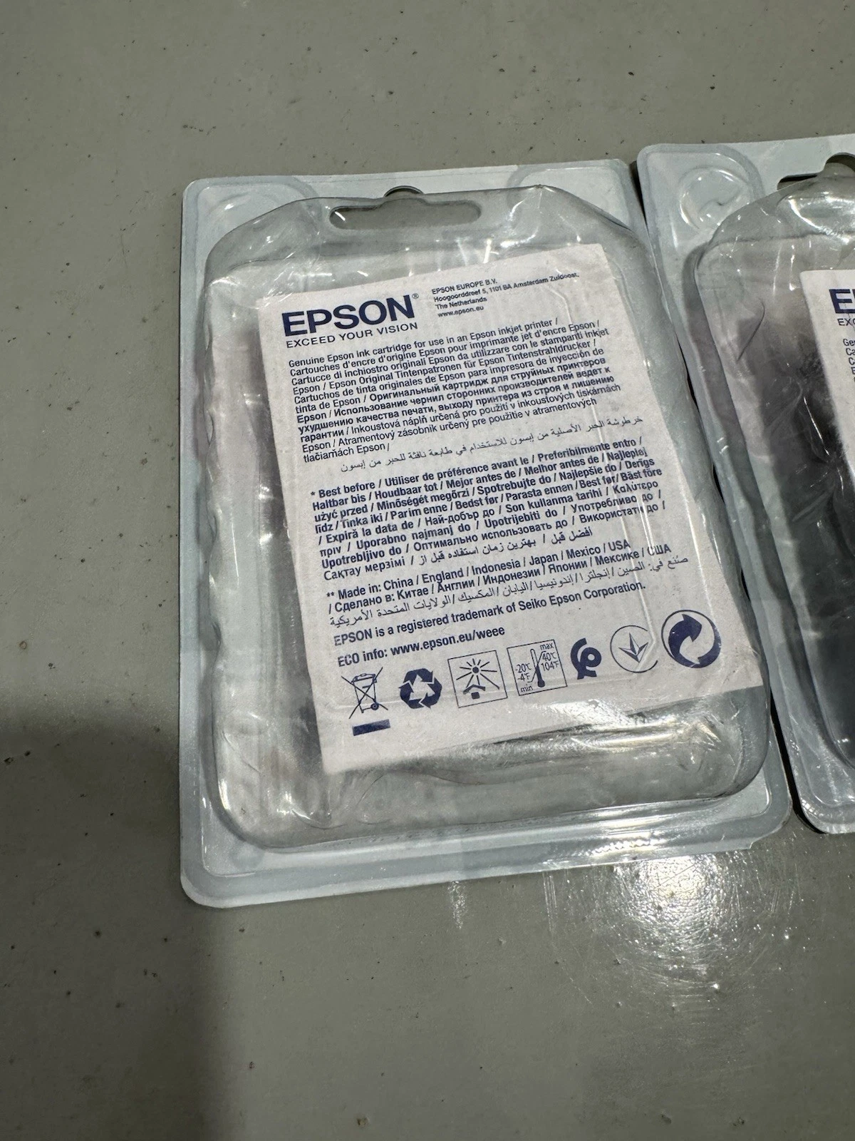 Genuine Epson 29 & 29XL Yellow Ink Cartridges Brand New EXPIRED 2023/2024 7