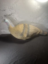 Vintage Delta Turkey Decoy 1996 Realistic Collapsible Lightweight Life Size HEN