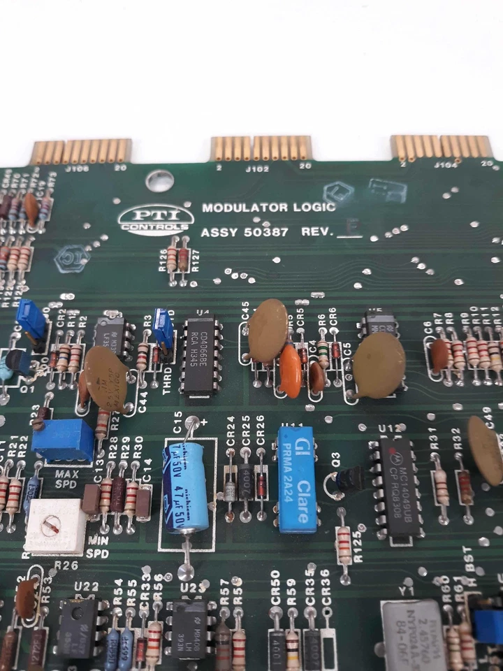 PTI Controls 50387 REV.E Modulator Logic Control Board - Image 2 of 4