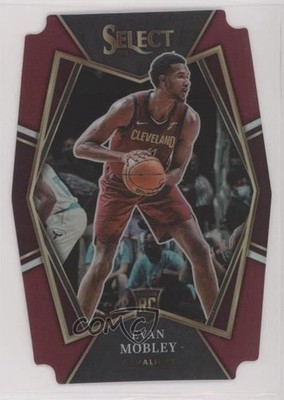 2021 Select Premier Level Maroon Prizm Die-Cut /175 Evan Mobley Rookie RC 02jh