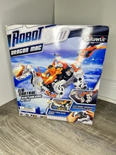 SILVERLIT ROBOT DRAGON MAC Remote Controlled Dinosaur EASY TO ASSEMBLE TOYS NEW